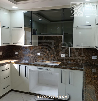 مطبخ بولي لاك لامع